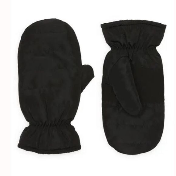 OPEN EDIT Nylon Puffer Mittens - Picture 1 of 2